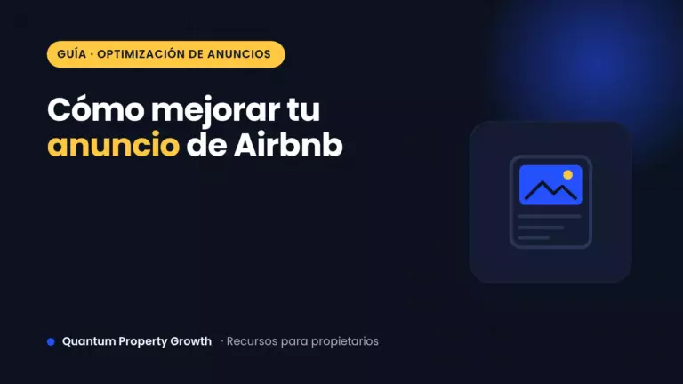 Portada: cómo mejorar tu anuncio de Airbnb
