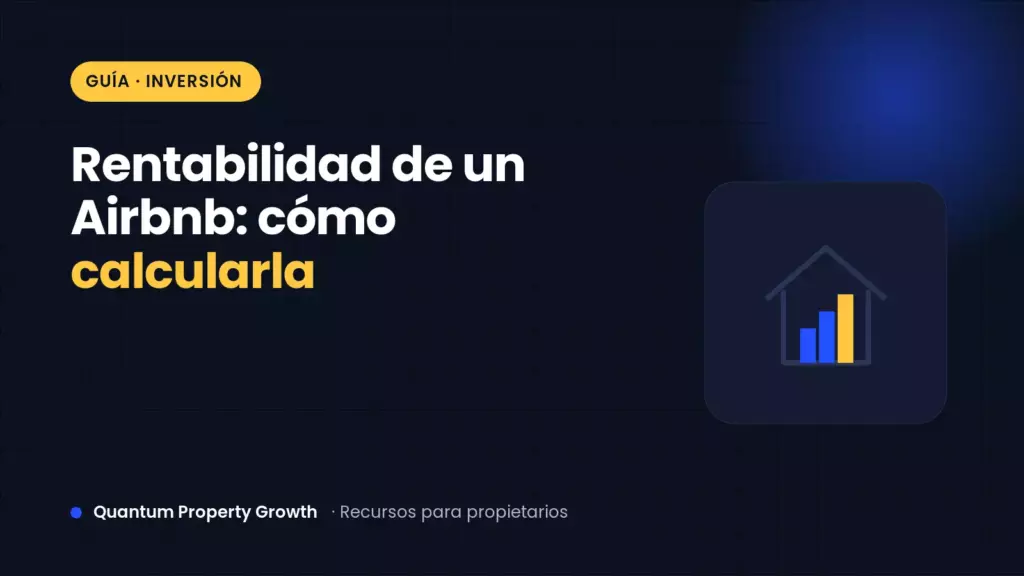 Portada: rentabilidad de un Airbnb, cómo calcularla